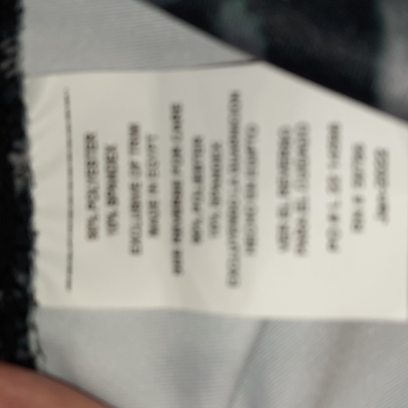 Active Blk Chetah Short 3XL - Picture 7 of 8